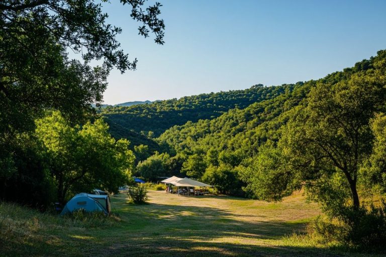 Camping en Ardèche