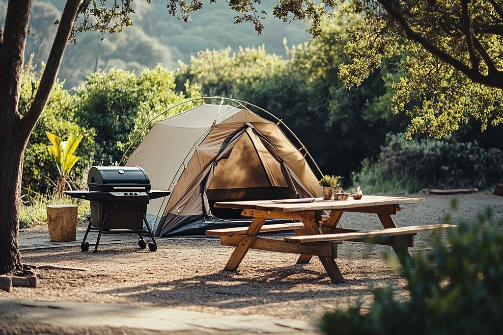 Camping tout équipé