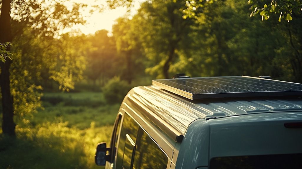 Comment préparer le toit du camping-car pour l'installation ?