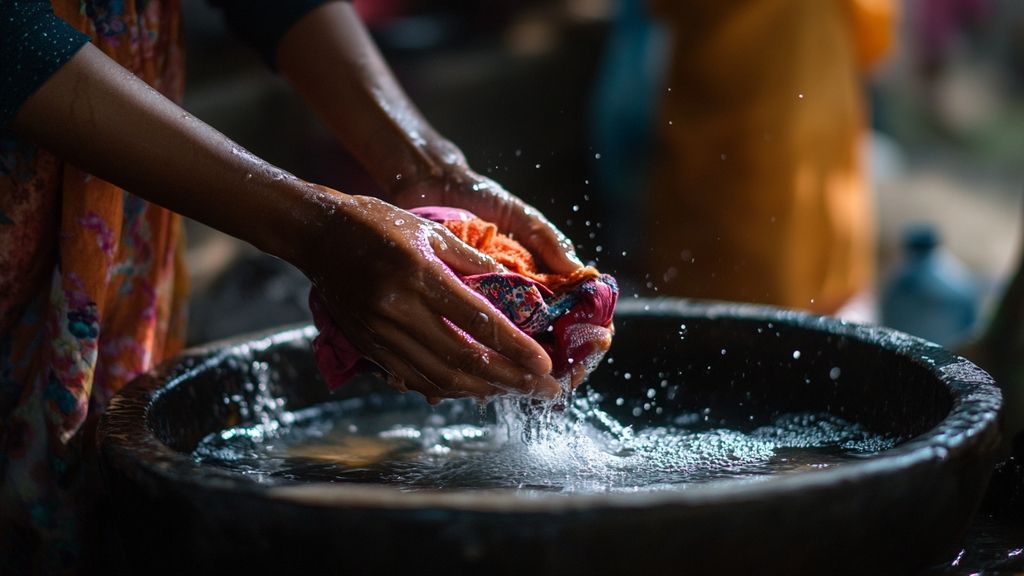 Comment réduire l'eau utilisée pour le lavage des vêtements