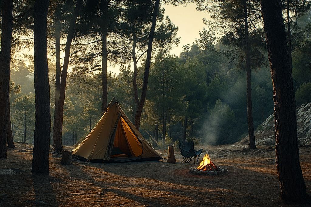 Itinéraire camping