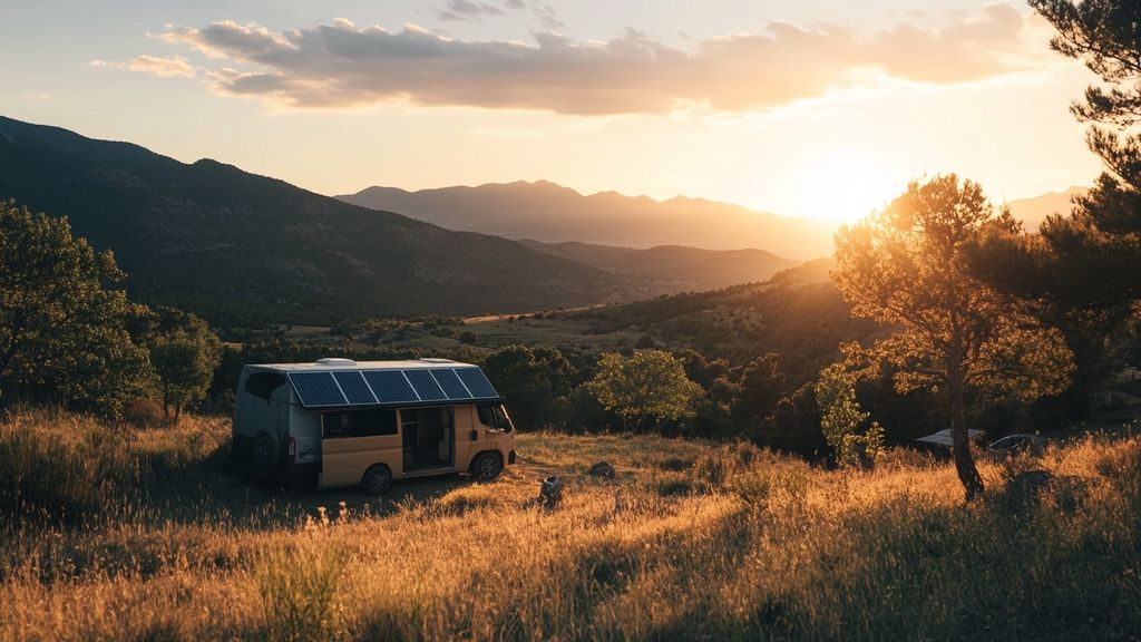 Peut-on vraiment améliorer l'autonomie énergétique d'un camping-car avec des panneaux solaires ?