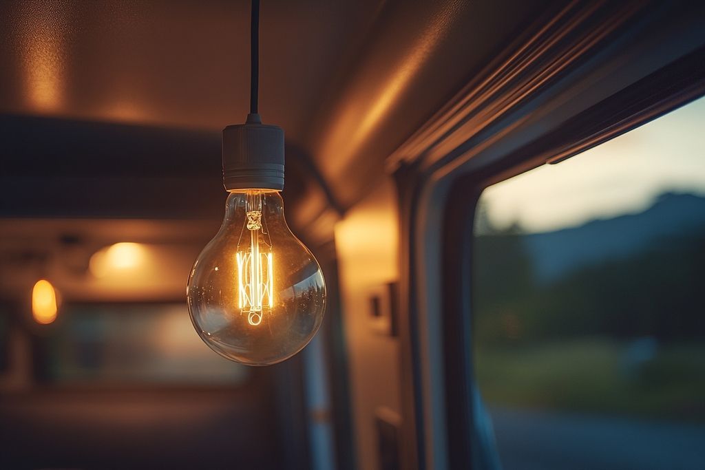 Quel éclairage est recommandé pour un camping-car