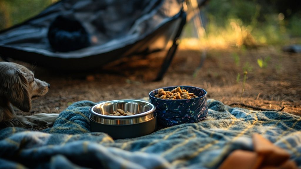 Quels équipements prévoir pour le camping avec un animal ?